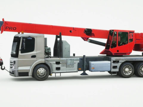 जेनेरिक क्रेन ट्रक 3D मॉडल