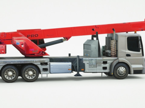 Generic Crane Truck 3Dモデル