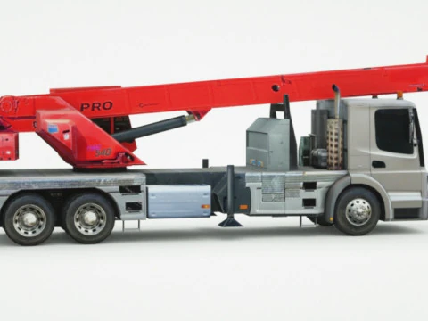 जेनेरिक क्रेन ट्रक 3D मॉडल