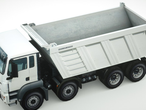 Generic Dumper truck 3D-Modell