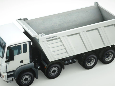 일반 덤퍼 트럭 3D 모델