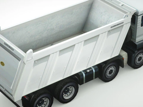 일반 덤퍼 트럭 3D 모델