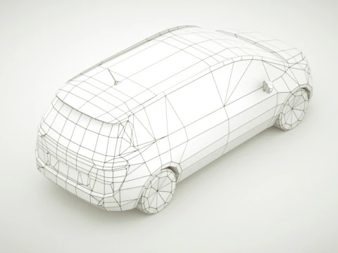 Generic VAN v2 3D Model