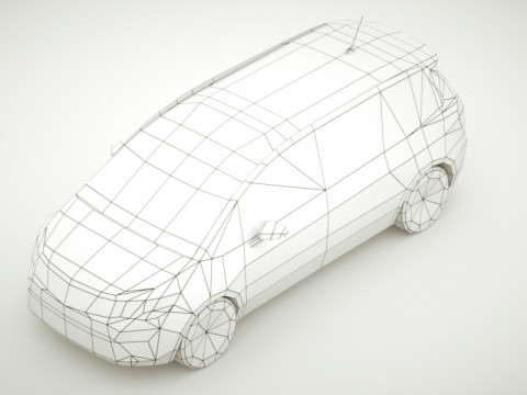 Generic VAN v2 3D Модель