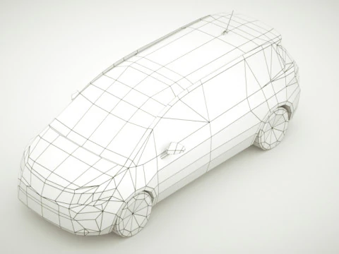Generic VAN v2 3D Model