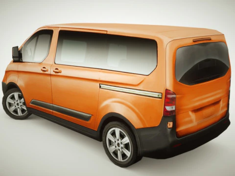 VAN v3 multicoloridas Modelo 3D