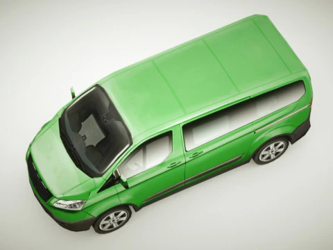 VAN v3 multicoloridas Modelo 3D