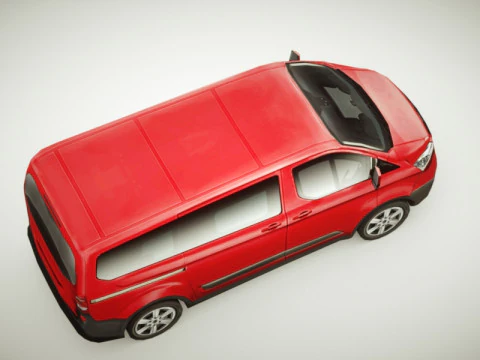 VAN v3 multicoloridas Modelo 3D