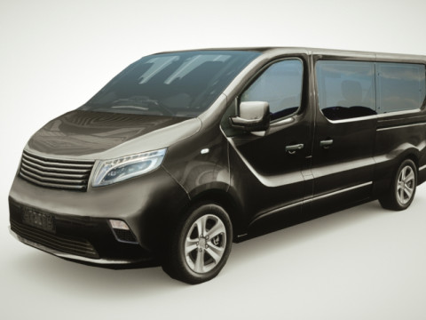 Generic VAN v4 multicolors 3D-Modell