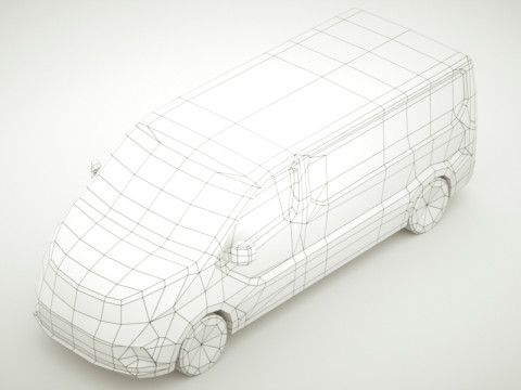 Generic VAN v4 multicolors Modello 3D