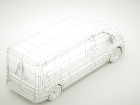 Generic VAN v4 multicolors Modello 3D