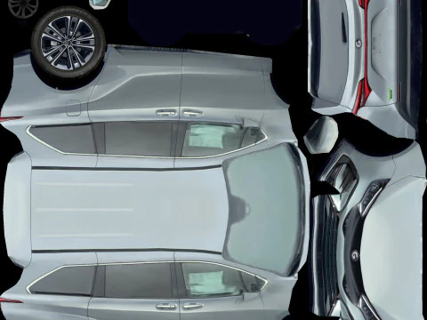 Og&oacute;lny VAN v7 Model 3D