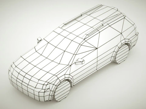 Carro generico v1 Modello 3D