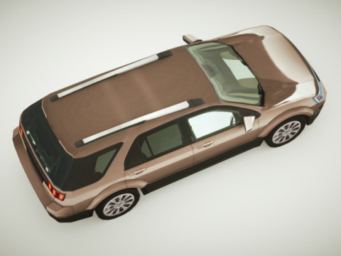 Generic Wagon v1 3D Model