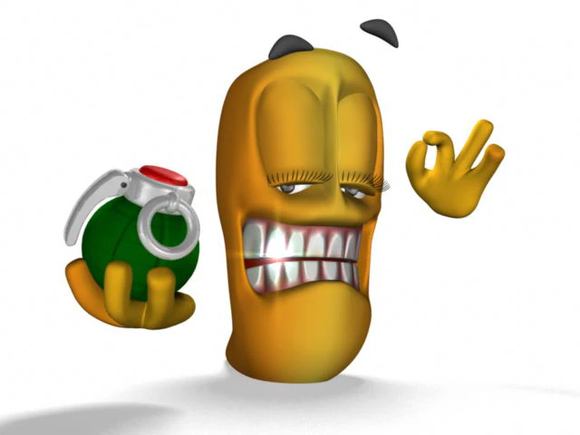 minhoca Modelo 3D .c4d .max .obj .3ds .fbx .stl .blend 