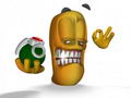 worm Modello 3D