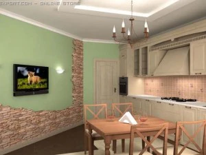 부엌 방 3D 모델