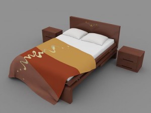 bed 3D Model