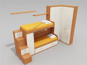 bed 3D Model