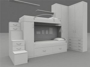 bed Modelo 3D