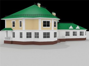 kottedg 3D Model