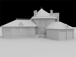 kottedg 3D Model