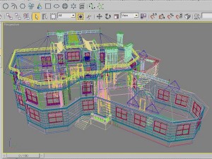 kottedg 3D Model