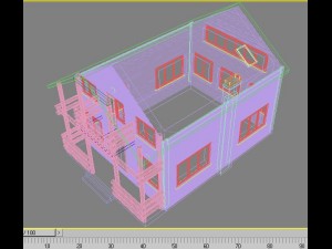 cottage Modello 3D