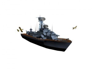 ship Model 3D