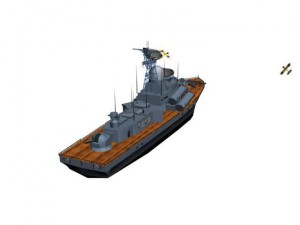 ship Modello 3D