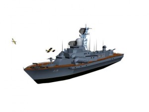 ship Modello 3D