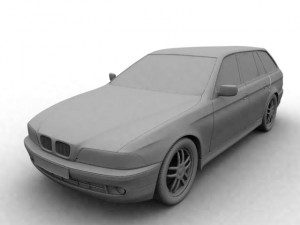 bmw5 Modelo 3D