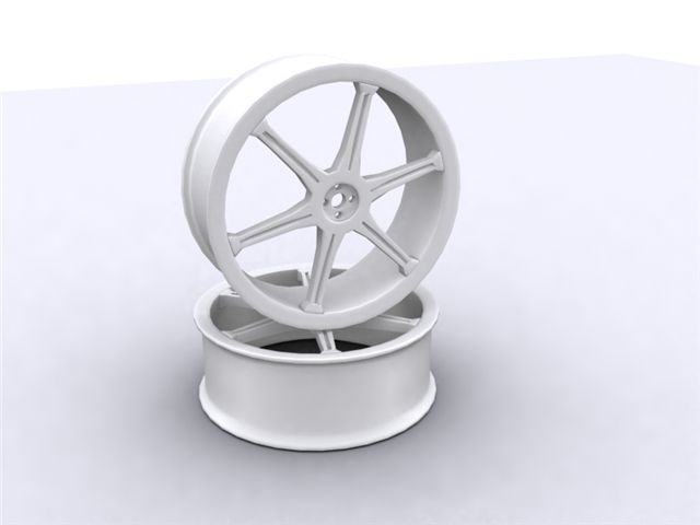 sport wheel 3D Model .c4d .max .obj .3ds .fbx .stl .blend