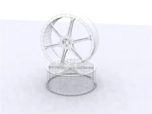 खेल का पहिया 3D मॉडल