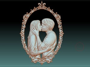 kissing stl 3D Print Model