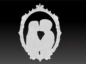 kissing stl 3D Print Model