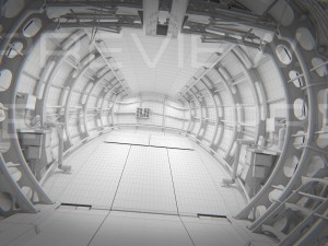 Cargo airplane interior Model 3D