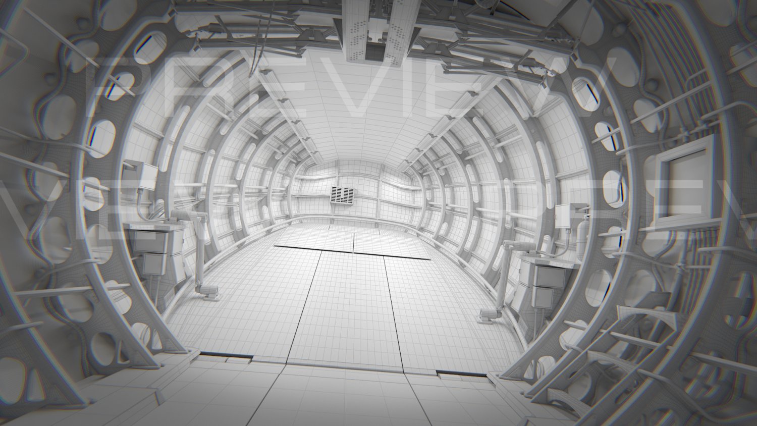 Cargo Airplane Interior 3d Model In Commercial 3dexport