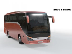 setra s 511 hd bus 3D Model