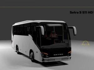 setra s 511 hd bus 3D Model
