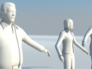people casual Modèle 3D
