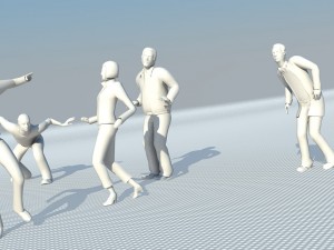 people casual Modèle 3D