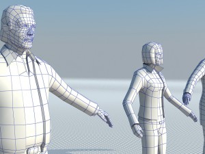 people casual Modèle 3D