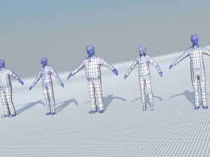 people casual Modèle 3D