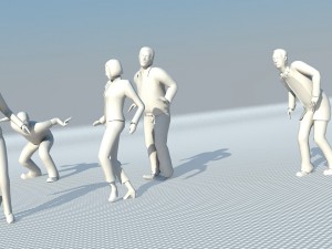 people casual Modèle 3D