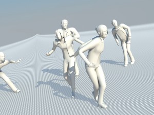 people casual Modèle 3D