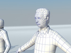 people casual Modèle 3D