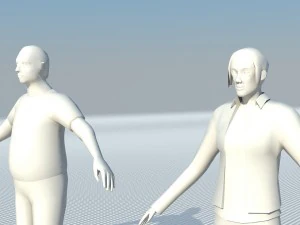 people casual 3D Model