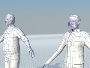 people casual Modèle 3D