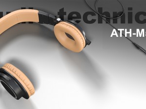 audio technica ath-m50x headphones 3D Модель